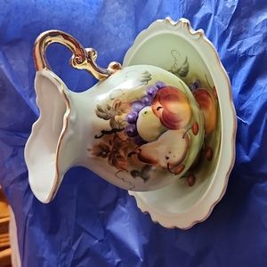 Lefton China Pitcher and Bowl Set 6280